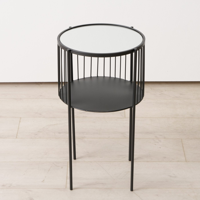 Masuta laterala metalica LOBO, Ø 33 x 55,5 cm