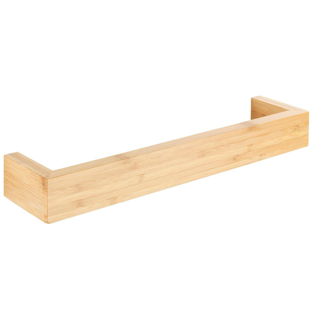 Suport pentru prosoape BAMBOO, bambus, maro deschis, 40 x 9 x 5 cm, WENKO