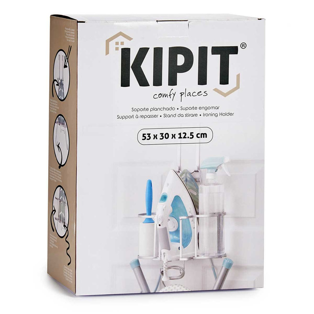 Suport pentru masa de calcat cu spatiu pentru fier de calcat