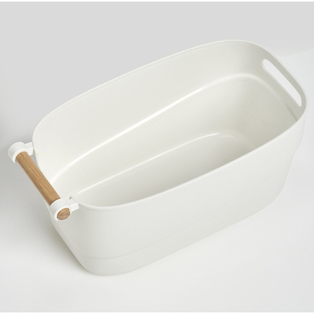 Organizator pentru accesorii de baie, 33,5 x 18,5 x 15 cm, alb, ZELLER