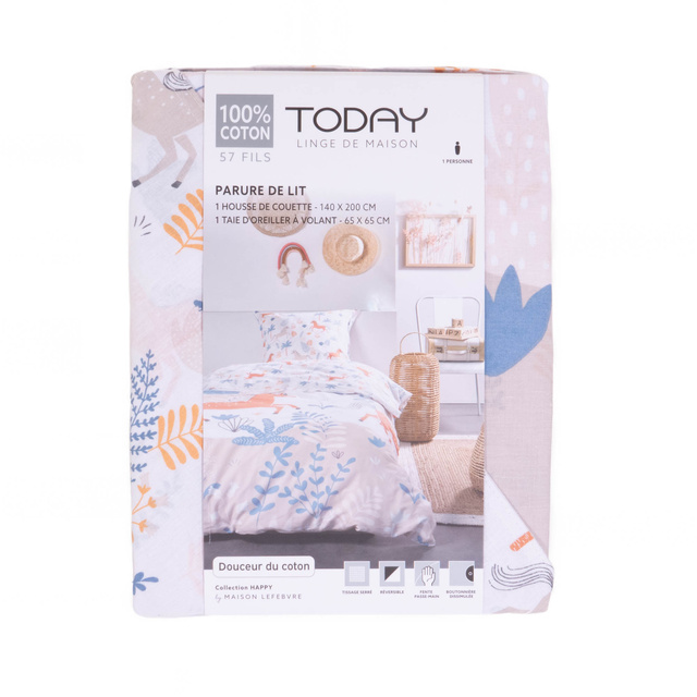 Lenjerie de pat pentru copii HORSEBACK, 100% bumbac, 140 x 200 cm