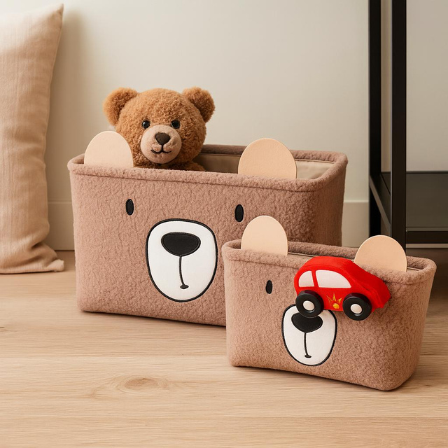 Coșulețe de jucării din pluș NIMI, 2 bucăți