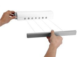 Uscător de rufe cu sfoară, retractabil automat