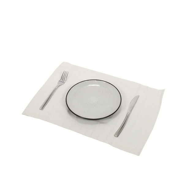 Set de suporturi pentru farfurii din bumbac, 4 bucati, 48 x 33 cm