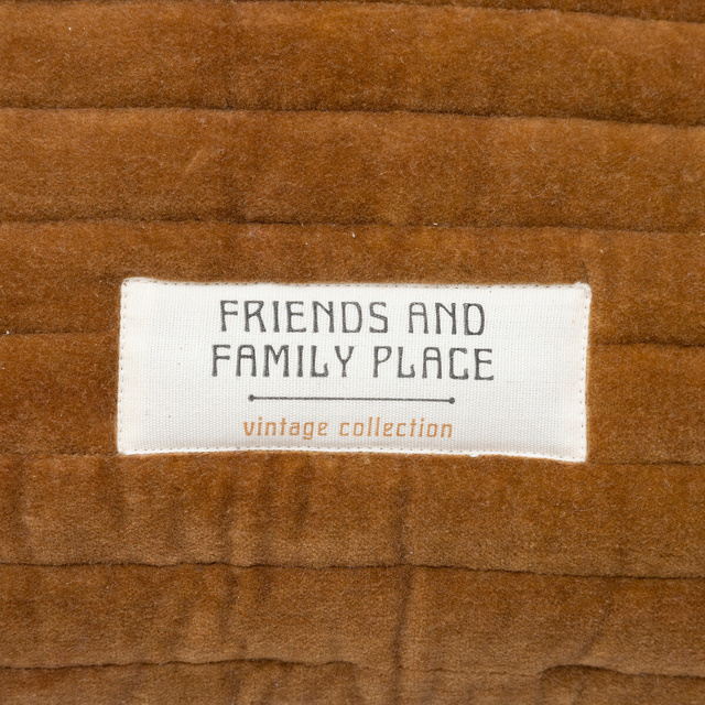 Pernă matlasată Coral portocaliu 45 x 45 cm