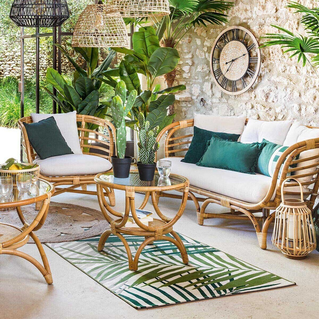 Covor extern pentru terasă, 100 x 150 cm