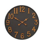 Ceas de perete din metal Lincoln, Ø 50 cm