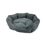 Pat rotund, perna microfibra, Ø 50 cm