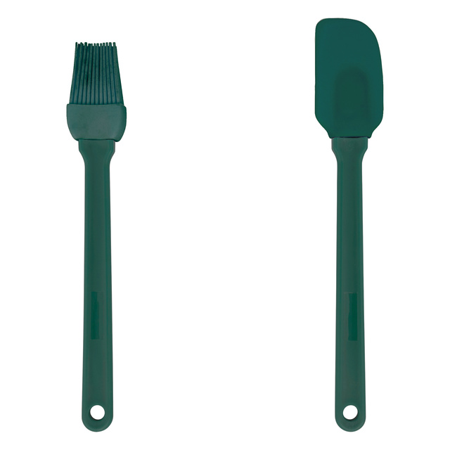 Șorț de Crăciun pentru copii cu pălărie și accesorii, 50 x 60 cm, verde