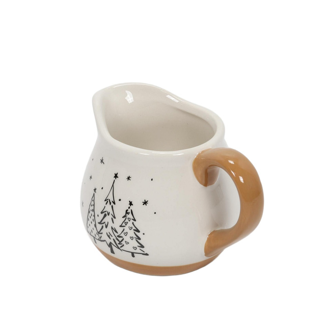 Cana cu motiv de brăduți, 9 cm