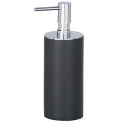 Dispenser săpun lichid IDA, Antracit, 250 ml, WENKO