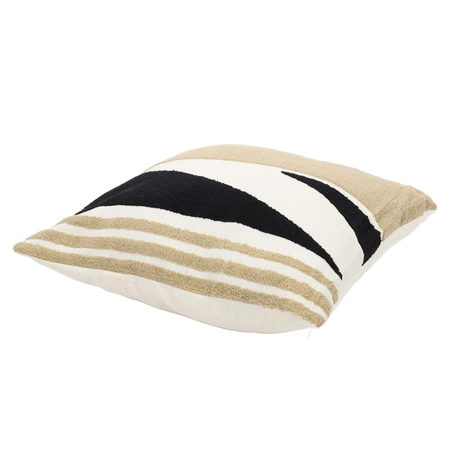 Perna decorativa cu model geometric, 45 x 45 cm