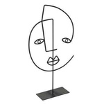 Decor metalic FACE ARTY, 38 cm