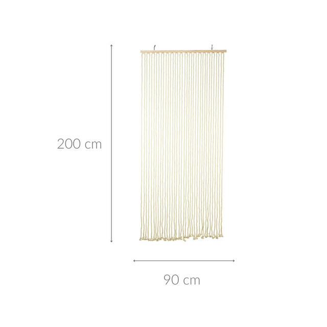 Perdea usa, macrame, 90 x 200 cm
