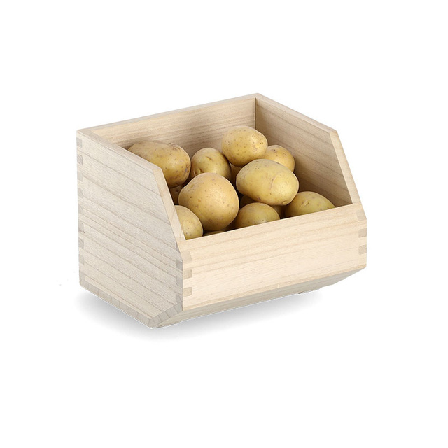 Container depozitare, organizator din lemn