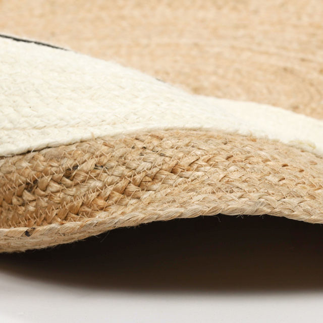 Covoraș pentru camera copiilor NIMI, urs cu urechiușe, Ø 90 cm