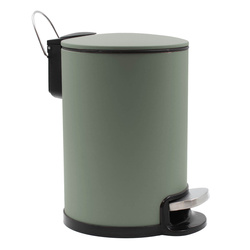 Coș de gunoi de baie cu închidere moale, 3 l, METALINE