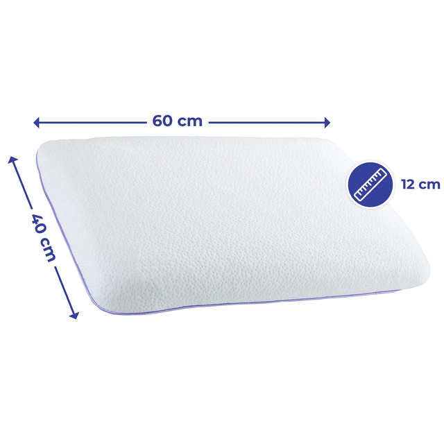 Perna Visco, aroma de lavanda, 60 x 40 x 12 cm