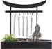 Decorat cu o figură de Buddha și clopoței ZEN GARDEN, 15 x 12 x 16,5 cm