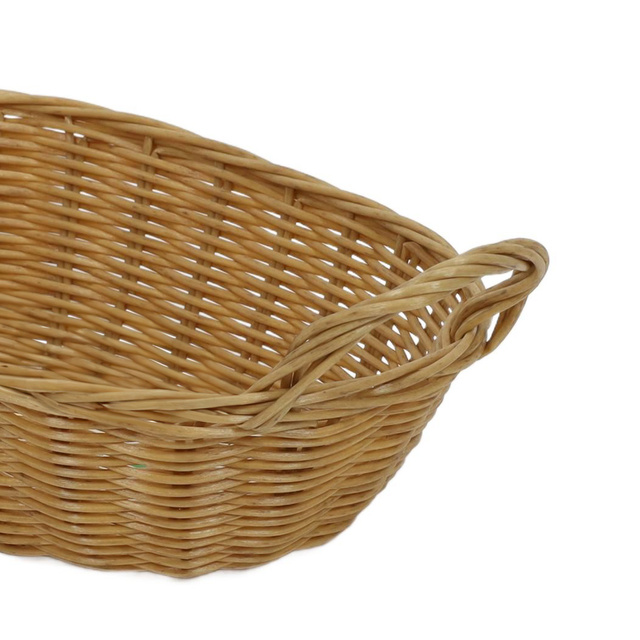 Coș de pâine, fructe, țesut cu mânere, 29 x 18 cm, Kesper