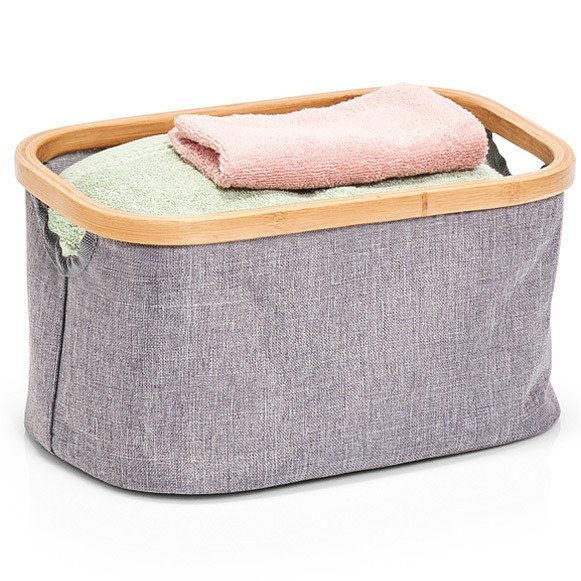 Cutie de pânză, recipient pentru articole textile, coș de pânză pentru depozitarea articolelor.