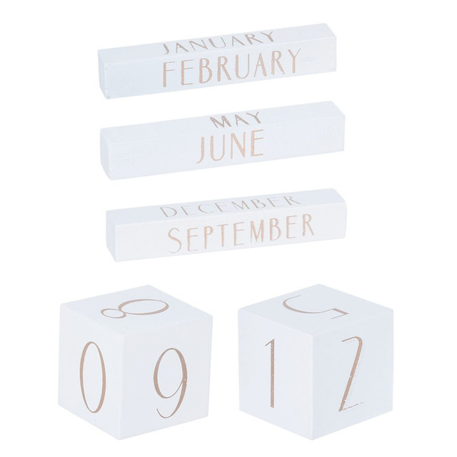 Organizator de birou pentru scrisori si ustensile cu calendar, 3in1