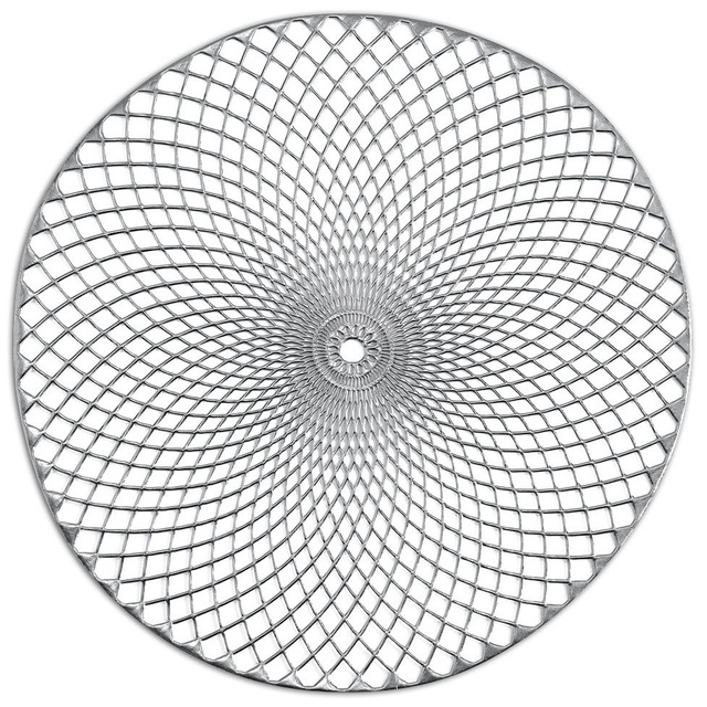 Suport farfurii, Argintiu, 38 cm, Zeller
