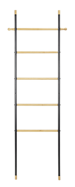 Suport pentru prosoape, scară din bambus, Loft, WENKO