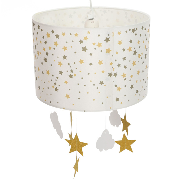 Lustra pentru camera copilului Norisor si stelute, 30 cm 