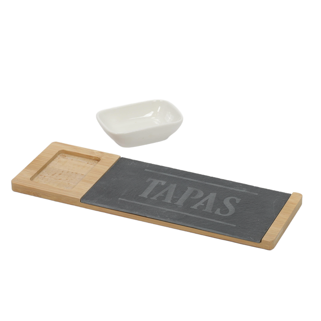 Set pentru servirea gustărilor pe tavă, 30 x 10 cm