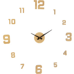 Ceas de perete 3D TETI, autoadeziv