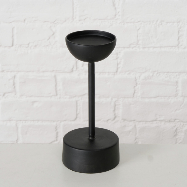 Suport de lumanare metalic pentru o singura lumanare VIMO, 20 cm