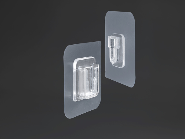 Set 2 rafturi pentru dus, montaj fara gaurire