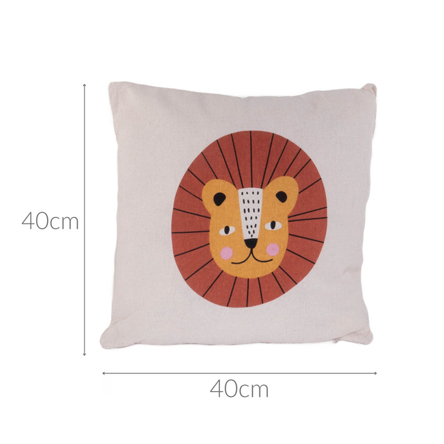 Perna pentru copii Safari, 40 x 40 cm