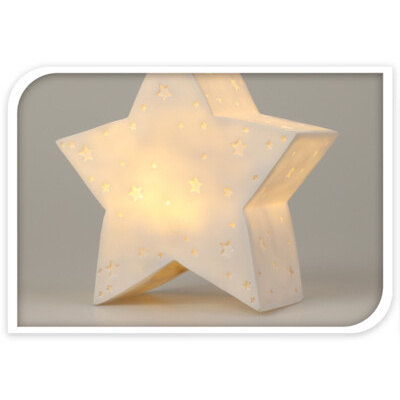 Lampa de noapte pentru copii Luna Stea, pe baterii