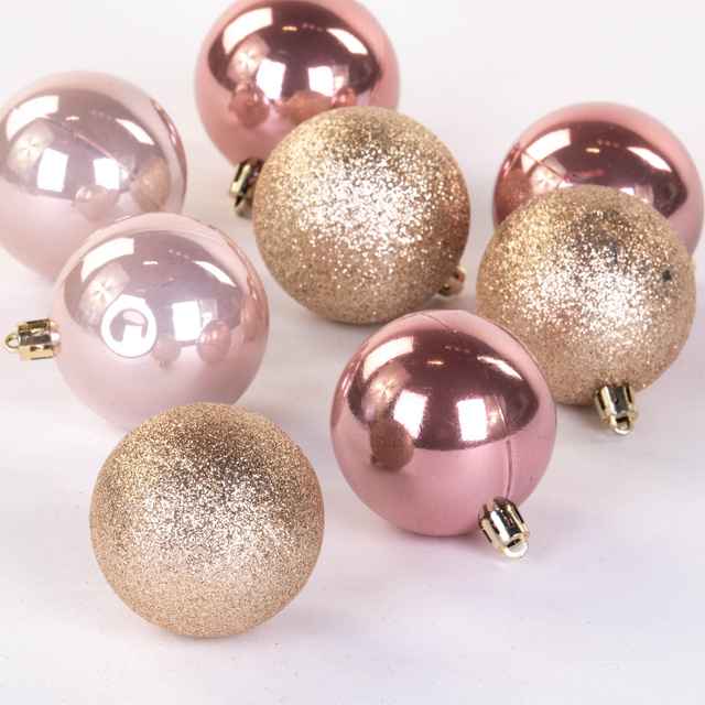 Set globuri de Craciun, Ø 6 cm, 12 bucati