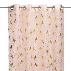 Perdeaua pentru copii UNICORN, 140 x 250 cm, cu unicorni