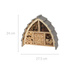 Casa pentru insecte cu acoperis oval
