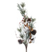 Ramura decorativa de brad, 78 cm