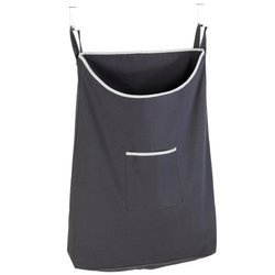 Sac pentru rufe, haine CANGURO GREY, suspendat pe ușă, WENKO, gri