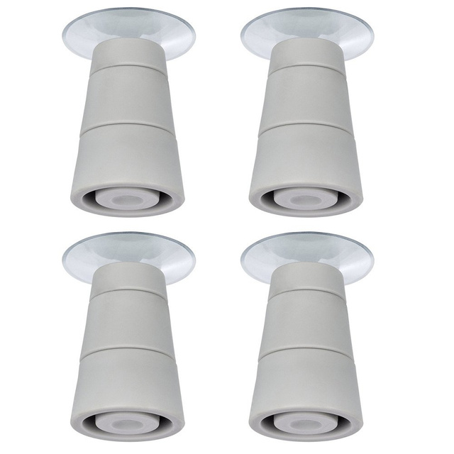 Picioare pentru plăci de sticlă de protecție - 4 bucăți, WENKO