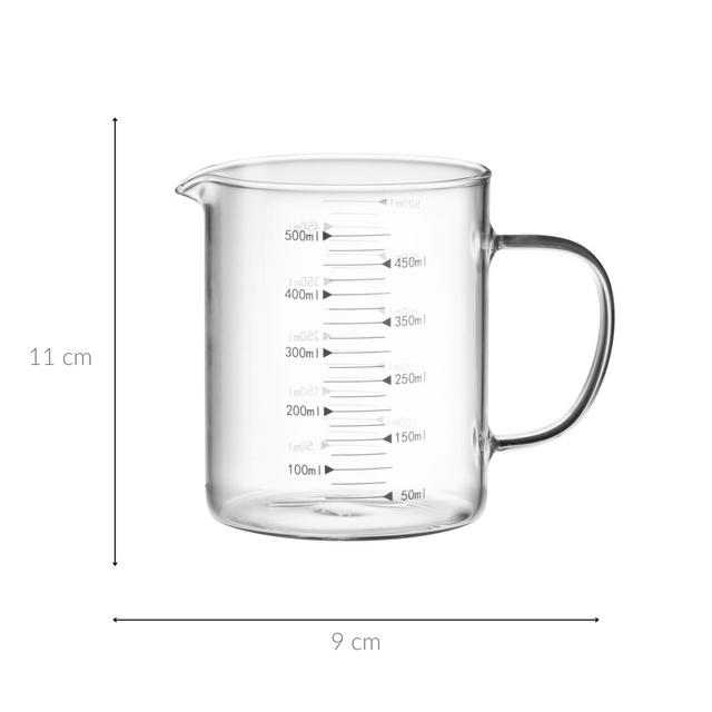 Urcior cu cană de măsurat, 0,5 l