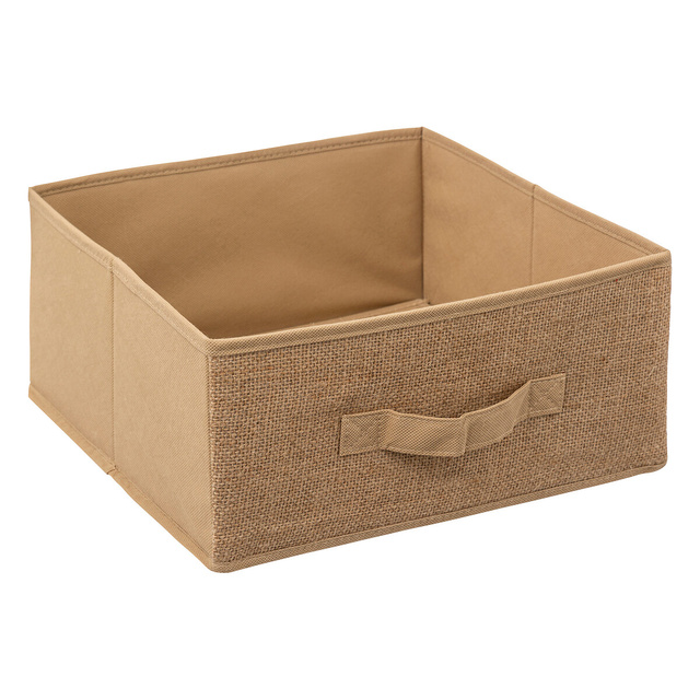 Organizator dulap pentru lenjerie, panza si iuta, 31 x 15 cm