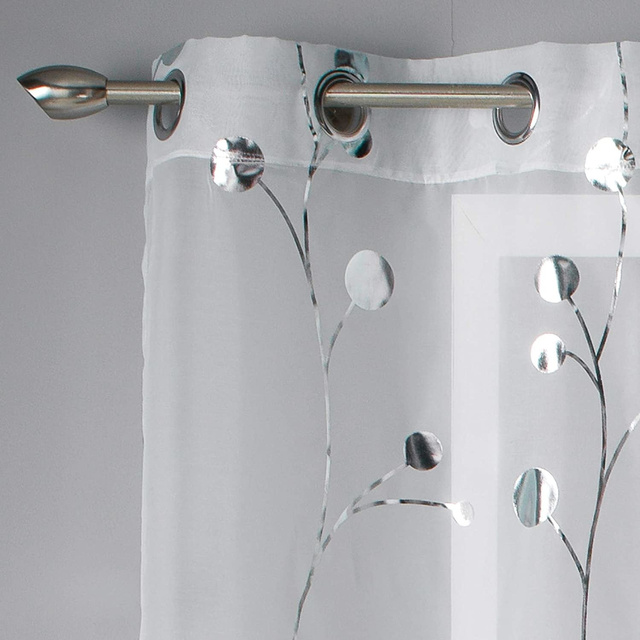 Perdea fereastră cu inele, CLOCHETTES, 140 x 240 cm