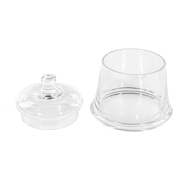 Recipient pentru prajituri, Sticla