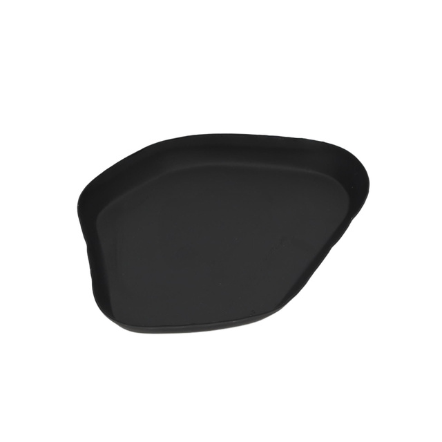 Tava decorativa metalica, 17,5 x 13,5 cm