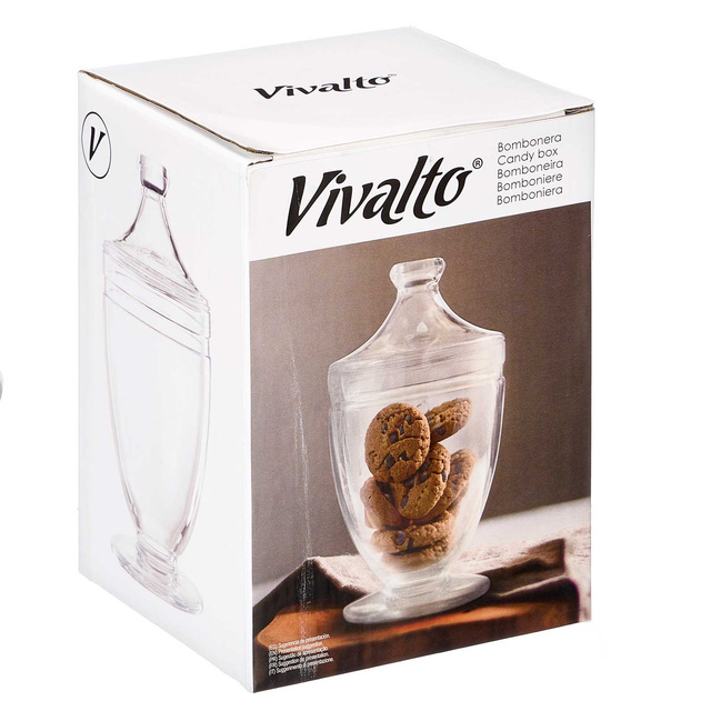 Untieră din sticlă, 19,6 x 15 x 6,8 cm