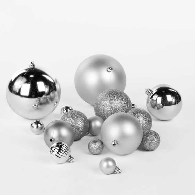 Globuri de Crăciun, set de 92 piese de diferite dimensiuni