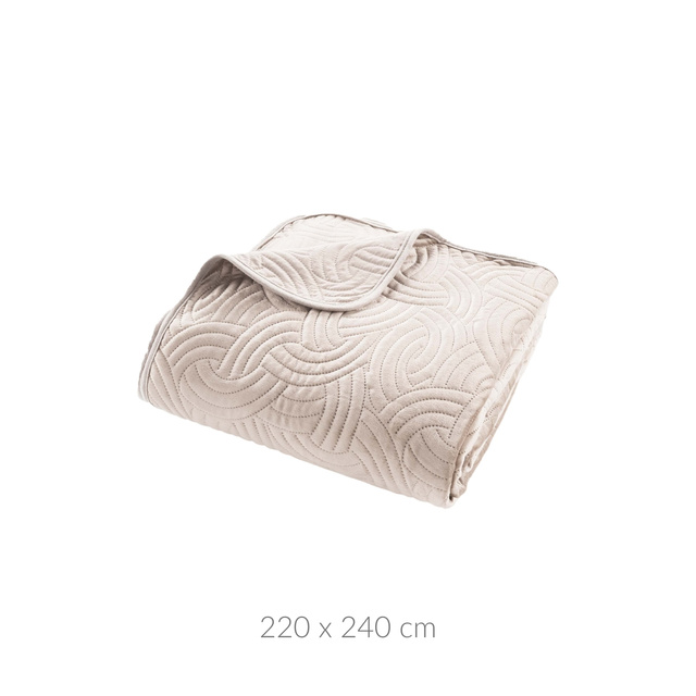 Cuvertură de pat și 2 fețe de pernă, 220 x 240 cm