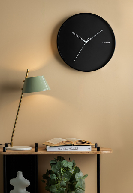 Ceas de perete cu cadran mat, HUE, Ø 40 cm 